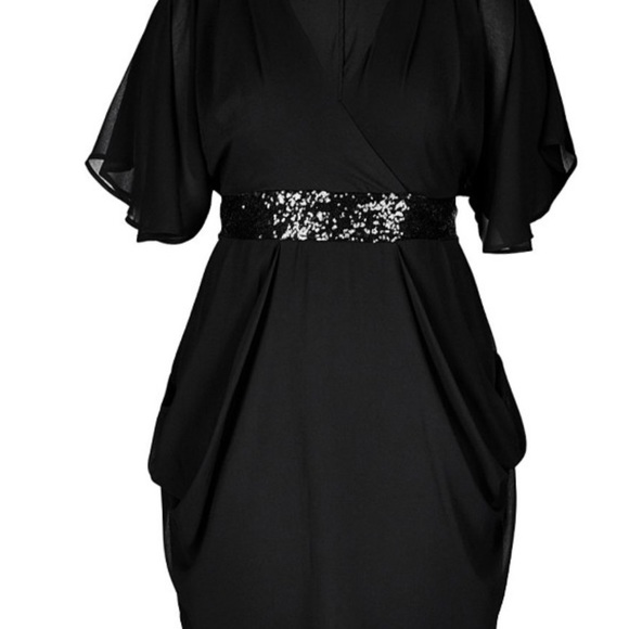 City Chic Dresses & Skirts - City chic black cocktail dressses.
